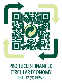 DigiDot packaging compliance label indicating participation in a producer-financed packaging recycling system.